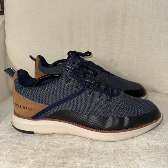Cole Haan Grand Atlantic Mens Oxford Sneaker Sz 11 Comfort Shoes C35467 EUC